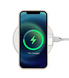 Силиконов калъф в златисто за iPhone 12 Pro-1 снимка