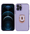 Силиконов кейс в лилаво iPhone 12 PRO-0 снимка