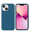 Твърд силиконов калъф за  iPhone 13 в синьо-0 снимка