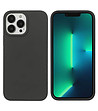 Черен силиконов калъф за iPhone 13 PRO-0 снимка