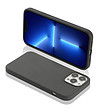 Черен силиконов калъф за iPhone 13 PRO MAX-3 снимка