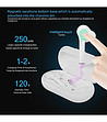 Bluetooth слушалки в бяло-2 снимка