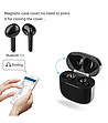 BLUETOOTH HEADPHONES WITH NOISE REDUCTION BLACK-4 снимка