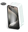 Комплект от 3 защитни стъкла за iPhone 15 Pro-1 снимка