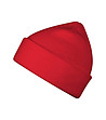 Unisex зимна шапка в червено-2 снимка
