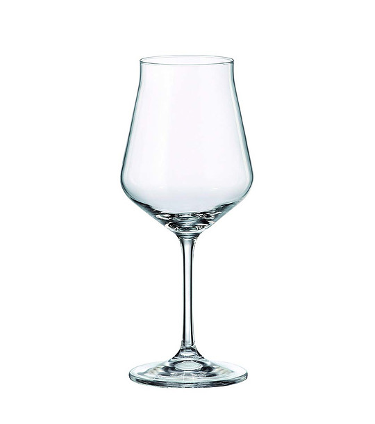 Комплект от 6 броя чаши за вино Bohemia Royal Lida 450ml снимка