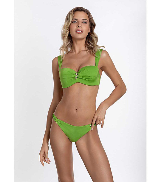 Зелено горнище на бански Magical Green снимка