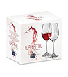 Комплект от 6 чаши за вино Bohemia Royal Waterfall 350ml-1 снимка