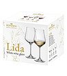 Комплект от 6 броя чаши за вино Bohemia Royal Lida 450ml-1 снимка