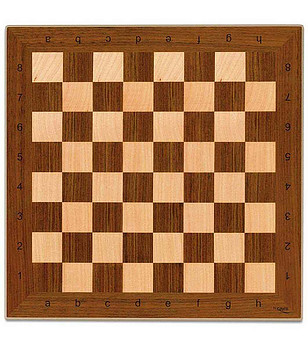 Дървена дъска за шах 33x33 см снимка