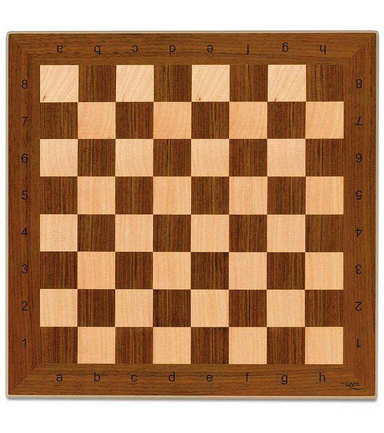 Дървена дъска за шах 40X40 см снимка