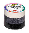 Блестящо декоративно тиксо WASHI TAPE, бяло, сиво, черно, 3 броя, 5 м x 15 мм-2 снимка