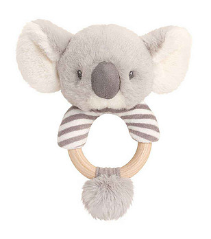 Бебешка дрънкалка ринг Коала 14 см снимка
