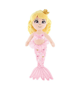 Плюшена играчка Розова русалка 25 см снимка