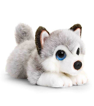 Плюшена играчка Хъски 25 см снимка