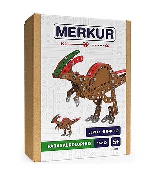 Метален конструктор Merkur - DINO - Parasaurolophus 162 части снимка