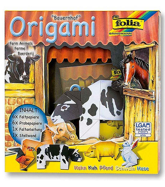 Комплект за оригами Животински свят, Ферма снимка