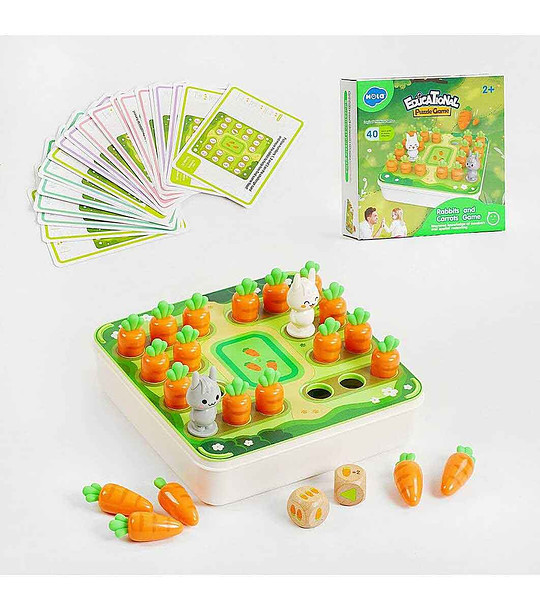 Смарт игра - Зайчета и моркови снимка
