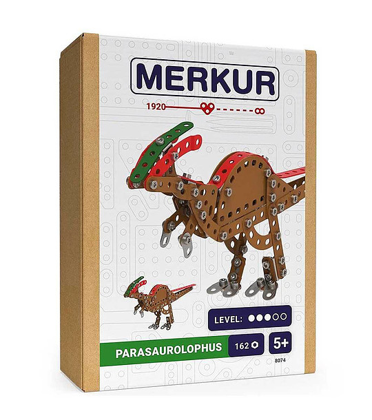Метален конструктор Merkur - DINO - Parasaurolophus 162 части снимка