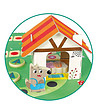 Детска игра Червената шапчица-3 снимка
