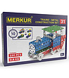 Метален конструктор Merkur 031 Локомотиви 10 в 1 - 220 части-3 снимка