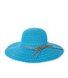 Синя дамска лятна шапка Florina-0 снимка