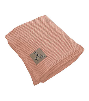 Розово памучно одеяло Cotton Bee 200/220 см снимка