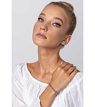 Дамска гривна в сребристо Elisa снимка