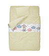 Детски спален комплект Dream LInen 3 части в екрю Овчица-0 снимка