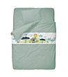 Детски спален комплект Dream LInen 3 части в цвят мента Коала-0 снимка