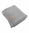 Сиво памучно одеяло Cotton Bee 150/200 см-0 снимка