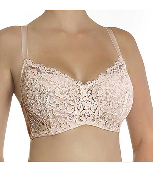 Бежов сутиен спейсър Ella снимка