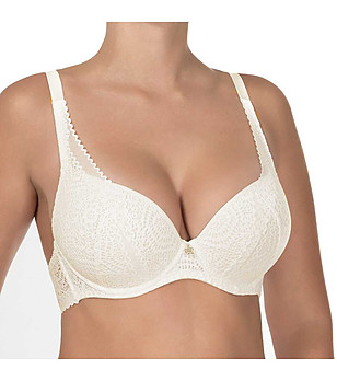 Сутиен в цвят слонова кост с повдигащ ефект Emma снимка