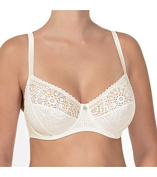 Сутиен с меки чашки в цвят слонова кост Emma снимка