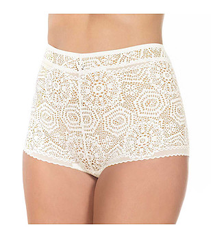 Дамски боксерки в цвят слонова кост Emma снимка