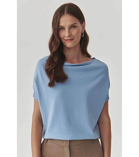 Ефектна дамска блуза в синьо ATI снимка