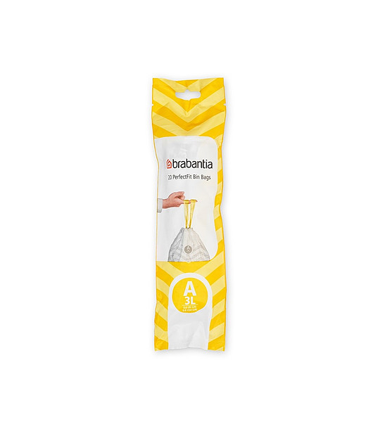 Торба за кош Brabantia размер A, 3л 20 броя снимка
