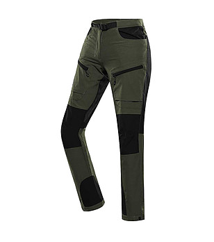 Дамски softshell панталон в цвят каки и черно AKANA 2  Regular fit снимка