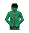 Зелено мъжко softshell яке HOOR с DWR-0 снимка