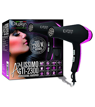 Сешоар 2300W в черно и розово снимка