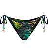 Долнище на бански с флорален принт в зелено Night Jungle-0 снимка