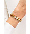 Дамска позлатена гривна Bracelet-1 снимка