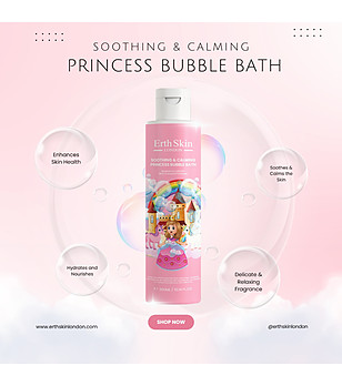 Релаксираща пяна за вана за момичета  PRINCESS  300 мл снимка