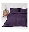 Спален комплект Роял сатен 5 части в тъмнолилаво 220х240 см-0 снимка