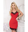 Къса нощница в червено Kuala -0 снимка
