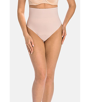 Бежови оформящи прашки Slim fit снимка