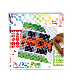 Мозайка с пиксели XL, Pixelhobby, 23x23 пиксела - Състезателна кола снимка