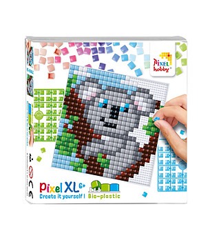 Мозайка с пиксели XL, Pixelhobby, 23x23 пиксела - Коала снимка