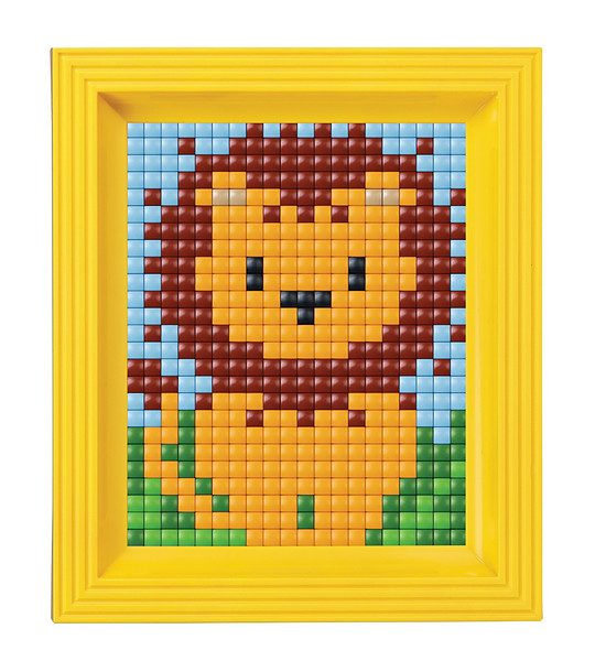 Мозайка с рамка и пиксели XL, Pixelhobby - Лъвче снимка
