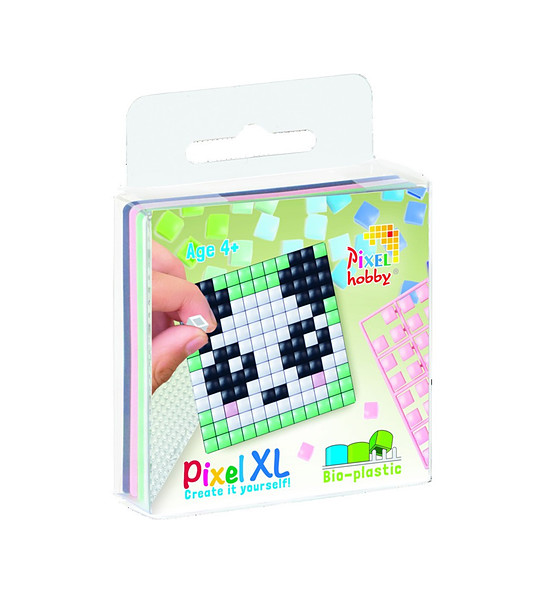 Мозайка с пиксели XL, Pixelhobby, Магнит за хладилник - Панда снимка